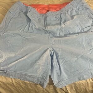 Birddogs 3xl light blue oxford lined short